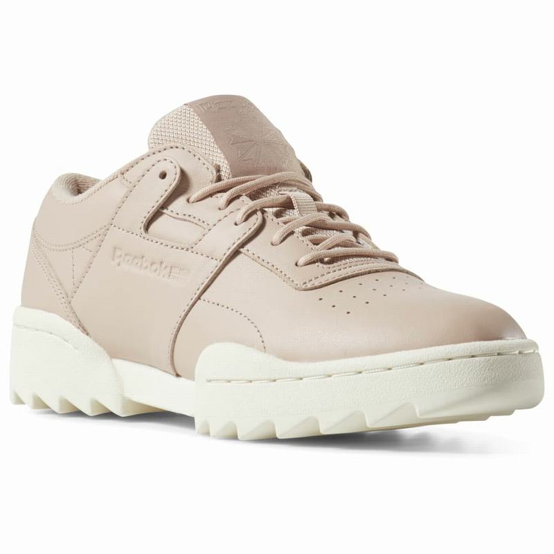 Tenisi Reebok Workout Ripple Og Dama Bej Romania QM2092SF